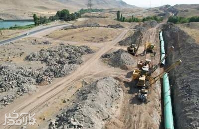 انتقال آب طالقان به تهران شتاب گرفت